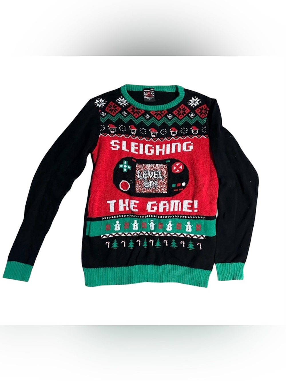 Video Game Christmas Sweater